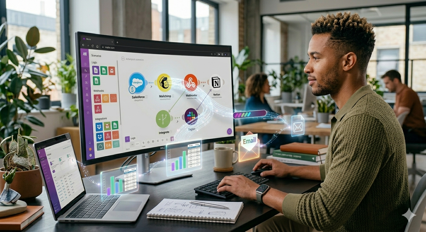 Automatiza Tareas Diarias sin Saber Programar usando Make