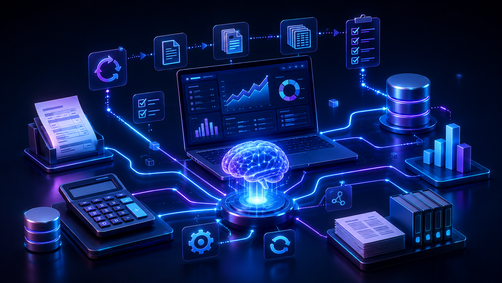 IA aplicada a la contabilidad: automatización de tareas repetitivas